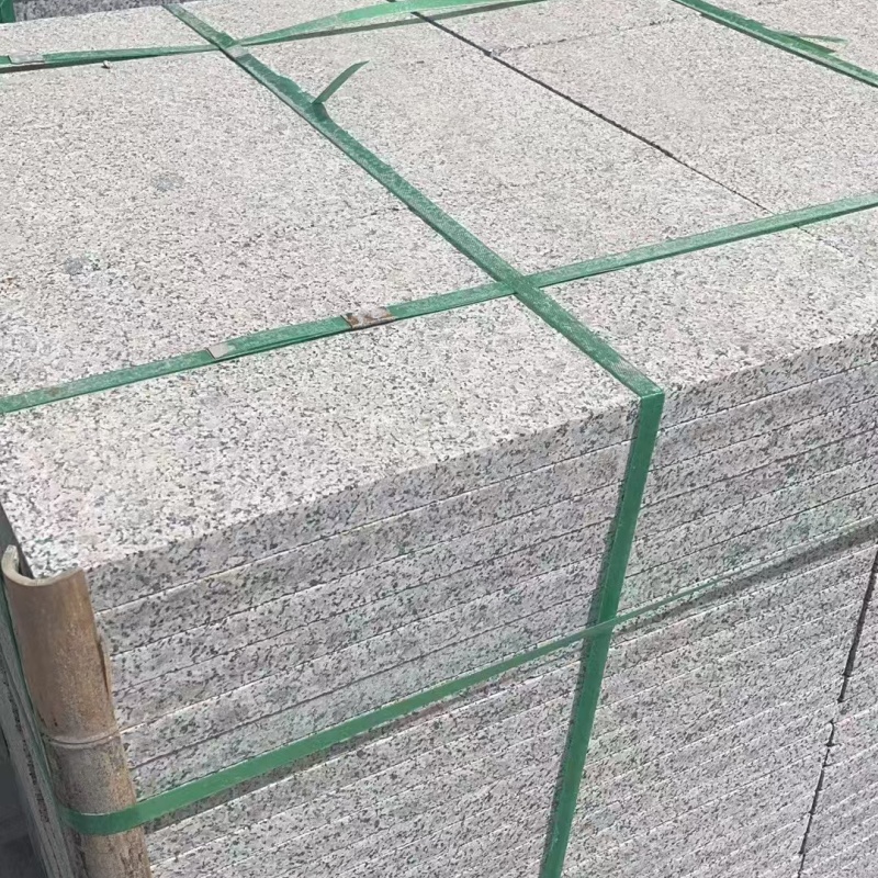 武威芝麻白地铺石石材厂家